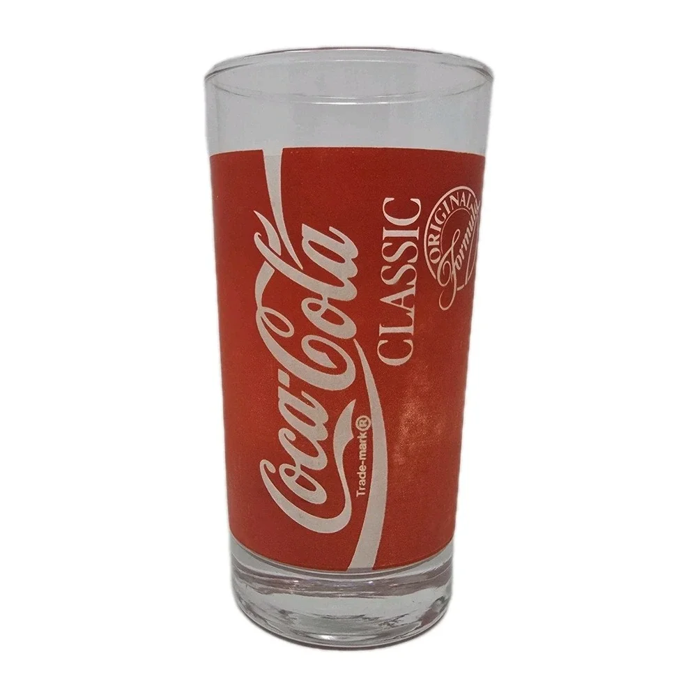 Vintage Coca-Cola Classic Original Formula Logo Drinking‎ Glass Tumbler